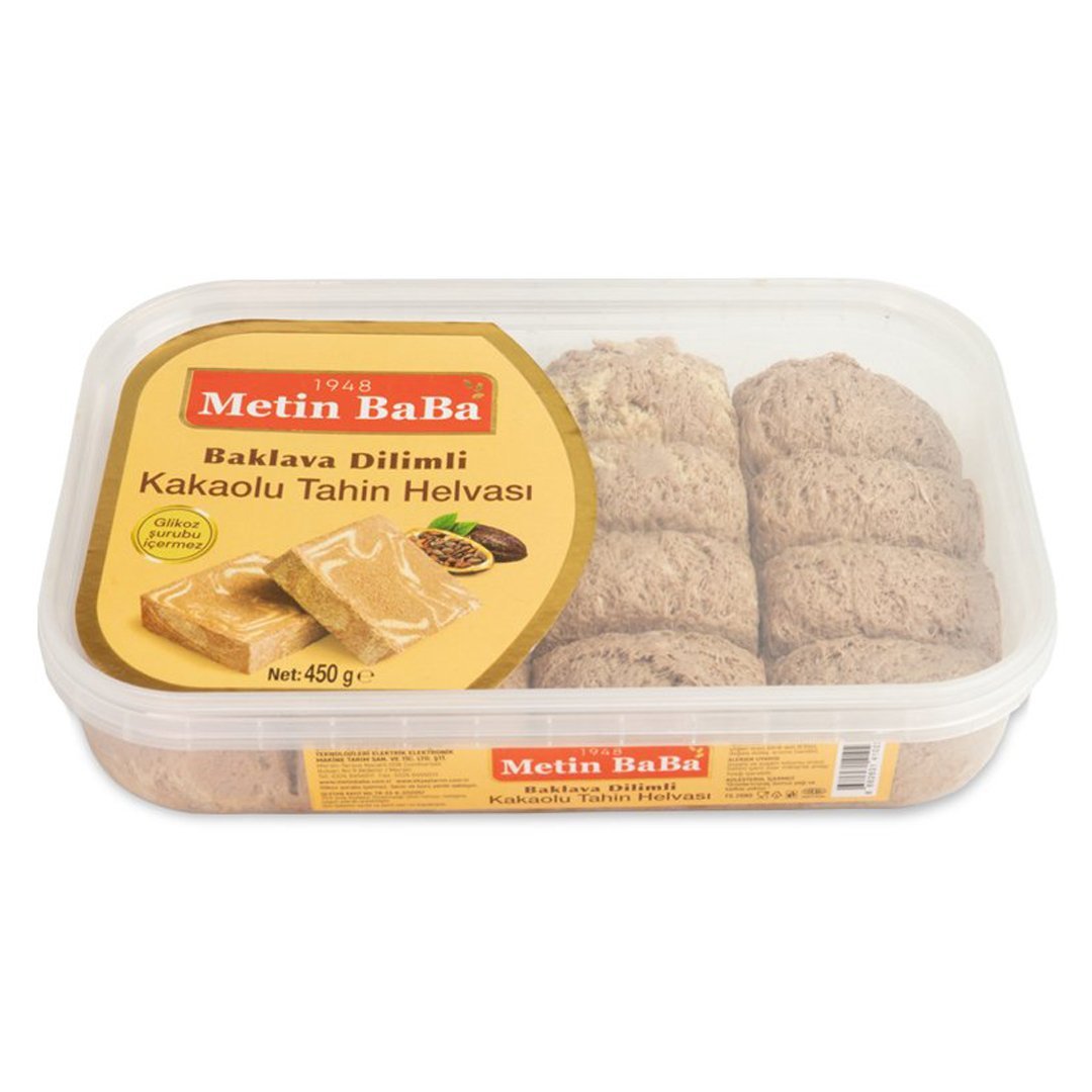 Baklava Dilimli Kakaolu Helva 450 gr