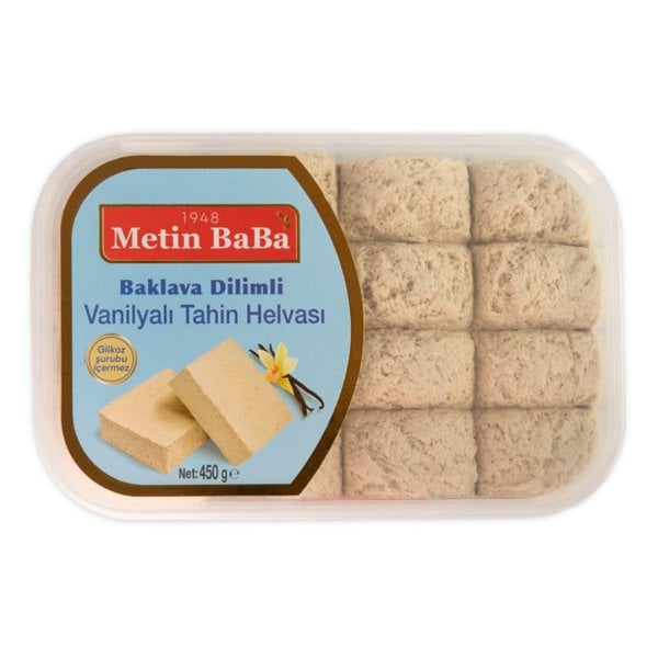 Baklava Dilimli Vanilyalı Helva 450 gr