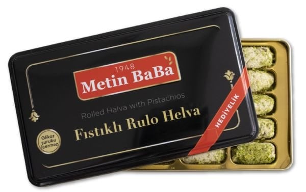 Fıstıklı Rulo Helva Desensiz Kapak 300 gr