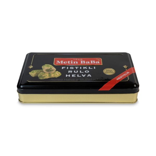 Fıstıklı Rulo Helva Desenli Kapak 300 gr